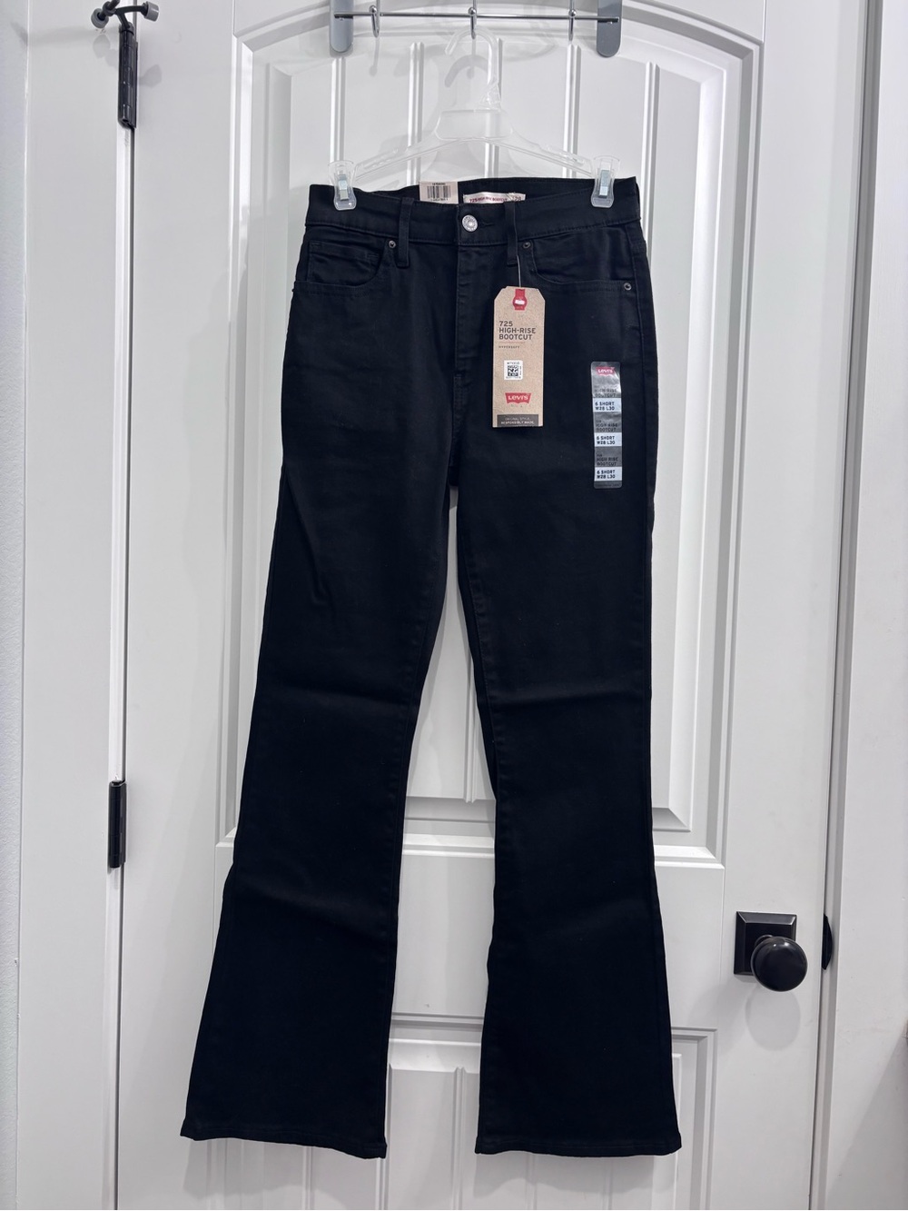 Levi's Black High-Rise Bootcut Jeans